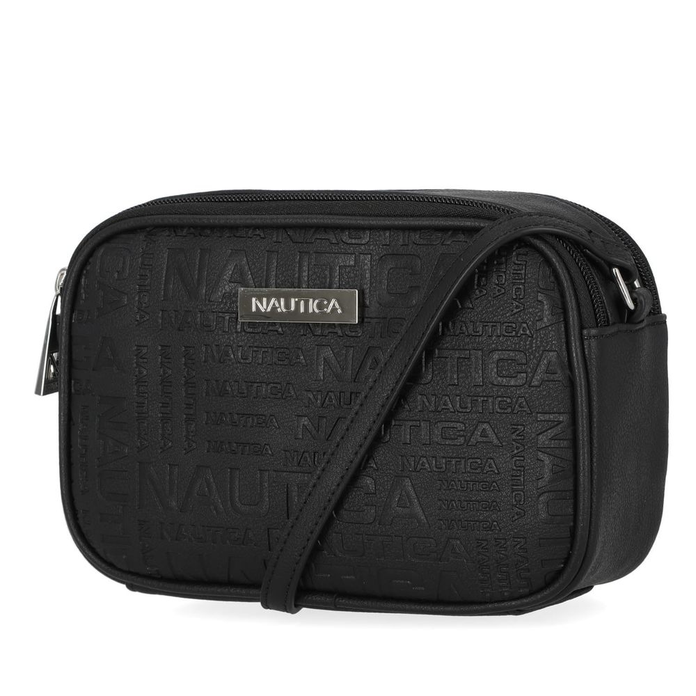 Candid Camera Adjustable Crossbody Bag, Embossed Black xD